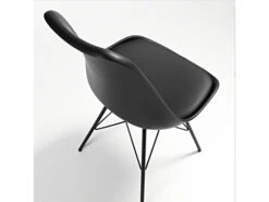 Kuipstoel RALF - Zwart Zwart 9 Kuipstoel RALF - Zwart Zwart -Zuiver || RICHMOND Verkoop 9408 deba meubelen woonkamer laforma lars