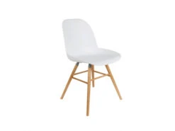 Zuiver Kuipstoel ALBERT - White Wit