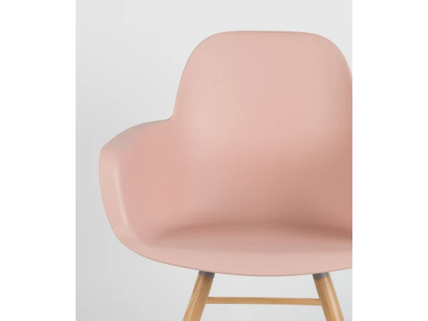 Zuiver Armstoel ALBERT - Old Pink Roze 2 Zuiver Armstoel ALBERT - Old Pink Roze - Afbeelding 2
