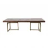 Salontafel CLASS - Acacia Wood/Brass Hout