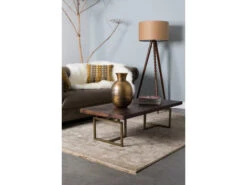 Salontafel CLASS - Acacia Wood/Brass Hout -Zuiver || RICHMOND Verkoop 9720 deba meubelen