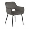 Eetkamerstoel RANJA - Dark Grey Grijs