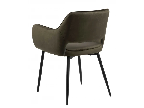 Eetkamerstoel RANJA - Olive Green Groen 6 Eetkamerstoel RANJA - Olive Green Groen - Afbeelding 6