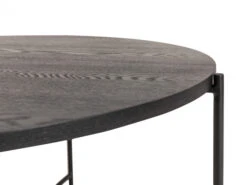 Salontafel DUNES - Black Ash Zwart -Zuiver || RICHMOND Verkoop amp dez dunes 58836