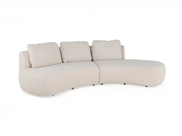 Open 2-zit GIO - Beige Beige 2 Open 2-zit GIO - Beige Beige - Afbeelding 2