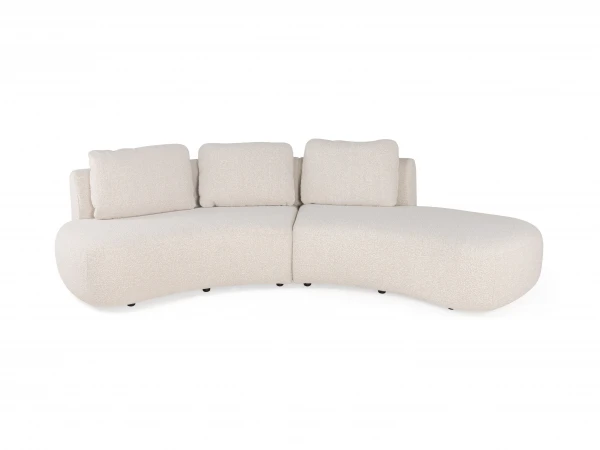 Open 2-zit GIO - Beige Beige 3 Open 2-zit GIO - Beige Beige - Afbeelding 3