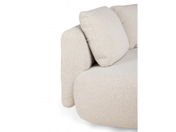 Open 2-zit GIO - Beige Beige 10 Open 2-zit GIO - Beige Beige - Afbeelding 10