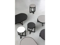 Salontafel CENTRE OVAL - Zwart Zwart -Zuiver || RICHMOND Verkoop banne centre oval 57009