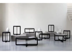 Salontafel CENTRE ROUND - Grijs Grijs -Zuiver || RICHMOND Verkoop banne centre round 56996