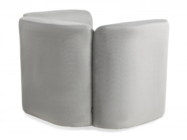 Zetel 1-zit SLICE - Grijs Grijs 3 Zetel 1-zit SLICE - Grijs Grijs - Afbeelding 3