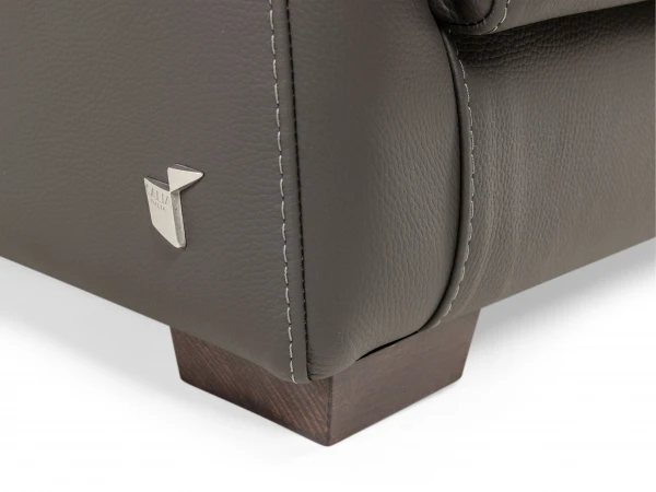 Fauteuil 387 TIMES - Leder Bull Bruin 6 Fauteuil 387 TIMES - Leder Bull Bruin - Afbeelding 6