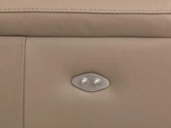 3-zit Met 2 Elektr. Relaxen CAPRI - Lichtbruin Leder Bruin -Zuiver || RICHMOND Verkoop calia capri 63429