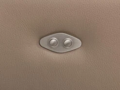 3-zit Met 2 Elektr. Relaxen CAPRI - Lichtbruin Leder Bruin -Zuiver || RICHMOND Verkoop calia capri 63430