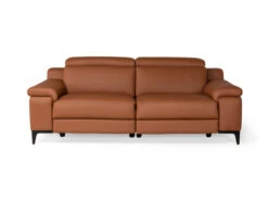3-zit Zetel Met 2 Elektr. Relaxen LIPARI - Cognac Leder Cognac -Zuiver || RICHMOND Verkoop calia lipari 54346