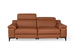 3-zit Zetel Met 2 Elektr. Relaxen LIPARI - Cognac Leder Cognac -Zuiver || RICHMOND Verkoop calia lipari 54347