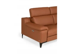 3-zit Zetel Met 2 Elektr. Relaxen LIPARI - Cognac Leder Cognac -Zuiver || RICHMOND Verkoop calia lipari 54350