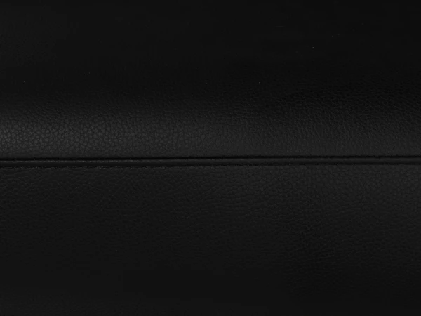 3-zit Met Relaxen PIER - Leder Zwart Zwart 6 3-zit Met Relaxen PIER - Leder Zwart Zwart - Afbeelding 6