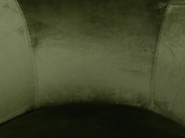 Fauteuil Met Draaivoet PIROUETTE - Groen Velvet Groen 7 Fauteuil Met Draaivoet PIROUETTE - Groen Velvet Groen - Afbeelding 7