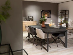 Eetkamertafel CLASS - Vulcano Zwart Zwart 16 Eetkamertafel CLASS - Vulcano Zwart Zwart -Zuiver || RICHMOND Verkoop christl dekimpe class 63662