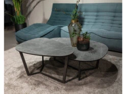 Salontafel COMBO Klein - Keramiek Grijs Grijs -Zuiver || RICHMOND Verkoop christl dekimpe combo 57934