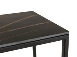 Bijzettafel MAYA - Keramiek Desiree Zwart -Zuiver || RICHMOND Verkoop christl dekimpe maya 47975