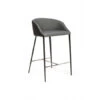 Barstoel OTIS - Zwart/grijs Zwart