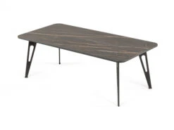 Salontafel SHIVA - Keramiek Desir Zwart