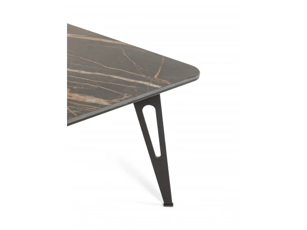 Salontafel SHIVA - Keramiek Desir Zwart 6 Salontafel SHIVA - Keramiek Desir Zwart - Afbeelding 6