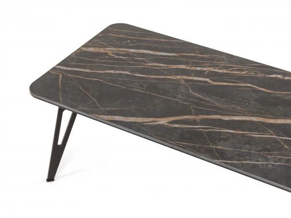 Salontafel SHIVA - Keramiek Desir Zwart 7 Salontafel SHIVA - Keramiek Desir Zwart - Afbeelding 7