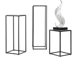 Bijzettafel STAND UP Small - Zwart Zwart -Zuiver || RICHMOND Verkoop coco maison 63457