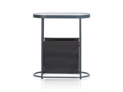 Bijzettafel ASHER - Zwart Zwart