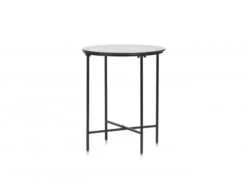 Bijzettafel NATHAN - Zwart Zwart