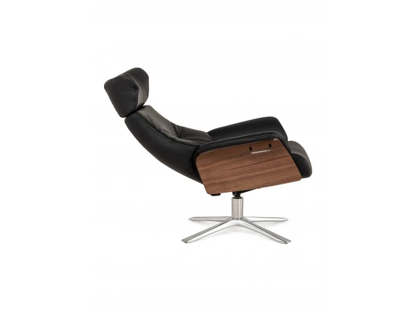 Relaxfauteuil AIR Hoge Rug - Fantasy Black Zwart 5 Relaxfauteuil AIR Hoge Rug - Fantasy Black Zwart - Afbeelding 5