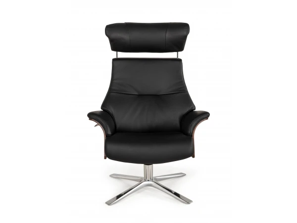 Relaxfauteuil AIR Hoge Rug - Fantasy Black Zwart 8 Relaxfauteuil AIR Hoge Rug - Fantasy Black Zwart - Afbeelding 8