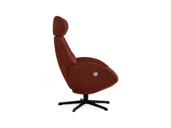 Relaxfauteuil GLOBE - Terracotta Rood 3 Relaxfauteuil GLOBE - Terracotta Rood - Afbeelding 3