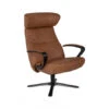 Relaxfauteuil STYLE - Cognac Leder Cognac