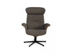 Relaxfauteuil TIMEOUT Standaard - Grijs/eik Grijs -Zuiver || RICHMOND Verkoop conform timeout 54518