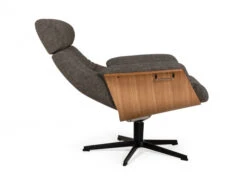 Relaxfauteuil TIMEOUT Standaard - Grijs/eik Grijs -Zuiver || RICHMOND Verkoop conform timeout 54521