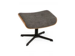 Voetbank TIMEOUT - Grijs/eik Grijs