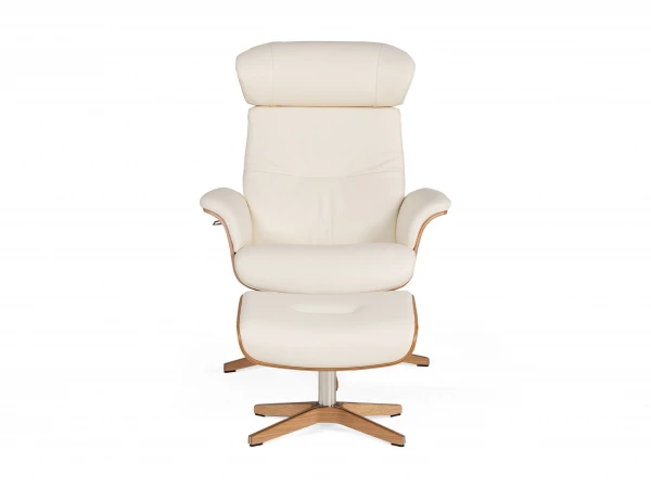 Relaxfauteuil TIMEOUT Standaard - Wit/eik Wit 11 Relaxfauteuil TIMEOUT Standaard - Wit/eik Wit - Afbeelding 11