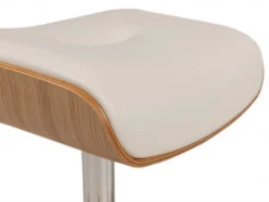 Voetbank TIMEOUT - Wit/eik Wit -Zuiver || RICHMOND Verkoop conform timeout 54550