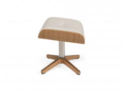 Voetbank TIMEOUT - Wit/eik Wit