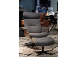 Relaxfauteuil TIMEOUT Standaard - Grijs/eik Grijs -Zuiver || RICHMOND Verkoop conform timeout 59293