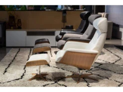 Relaxfauteuil TIMEOUT Standaard - Wit/eik Wit 27 Relaxfauteuil TIMEOUT Standaard - Wit/eik Wit -Zuiver || RICHMOND Verkoop conform timeout 59297