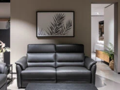 3-zit Met 2 Elektrische Relaxen ALABAMA - Grijsbruin Grijs -Zuiver || RICHMOND Verkoop diva divani alabama 72442