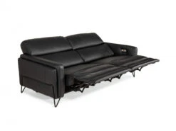 Zetel Met Elektrische Relax AMPLITUDE - Royal Noir Zwart -Zuiver || RICHMOND Verkoop diva divani amplitude 59131