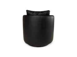 Fauteuil ESATTA - Zwart Leder Zwart -Zuiver || RICHMOND Verkoop diva divani esatta 67724