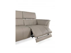 Hoeksalon Met Elektrische Relax ICONE - Grijs Grijs -Zuiver || RICHMOND Verkoop diva divani icone 67534