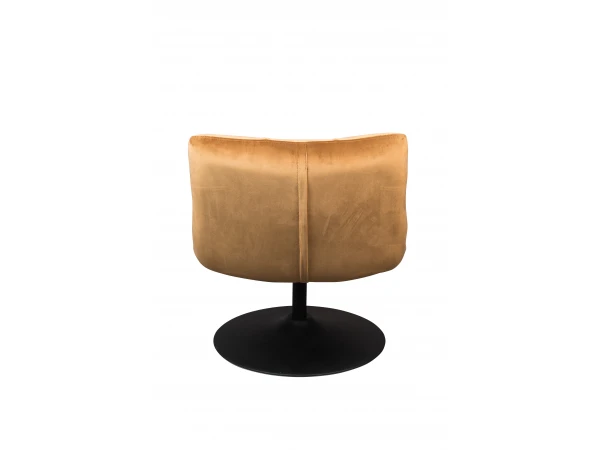 Loungezetel BAR VELVET - Golden Brown Bruin 5 Loungezetel BAR VELVET - Golden Brown Bruin - Afbeelding 5