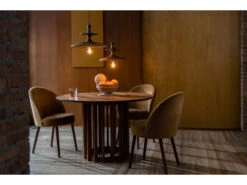 Tafel BARLET - Walnoot Hout -Zuiver || RICHMOND Verkoop dutchbone barlet 71017